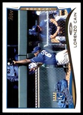 Lorenzo Cain 2014 Topps #357 Royals MLB READ FREE SHIPPING AutographDen