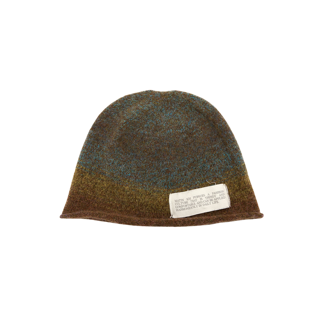 ニットキャップ・ビーニー Matin Kim GRADATION SNUG KNIT BEANIE BUK517 W) Matin Kim Gradation Snug Knit Beanie Brown | eBay