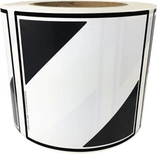 InStockLabels Limited Quantity Exception D.O.T. Labels, 4 x 4 Inch, 500 Adhes...