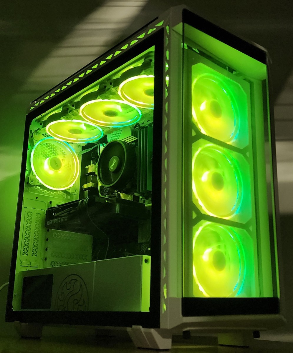 Gaming PC Ryzen 5 5500 16GB RAM 500GB SSD RTX 3060 Ti 8GB Windows