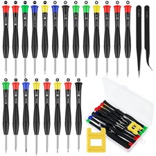 Mini-Magnetschraubendreher-Set 24-teilig, Pr&auml;zisionsschraubenzieher, Magnetisch