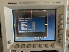 144 use-hours Calibrated Tektronix TDS 3012B Digital Oscilloscope 100MHz  2CH