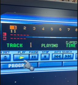 Sega CD Model 1 Console - TESTED & WORKING With Metal Plate & Power Supply