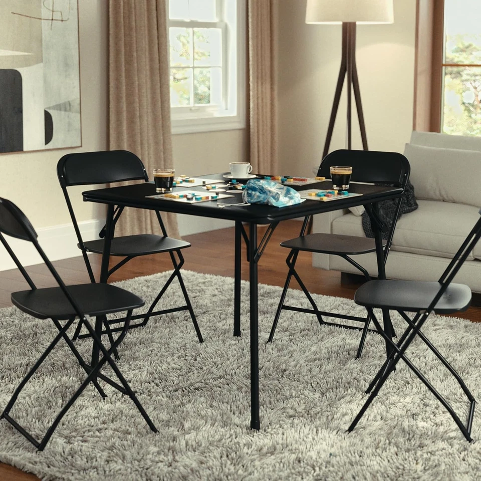 Mesa plegable multiusos cuadrada de 3,5» con superficie de vinilo acolchada новый - Изображение 2 из 4