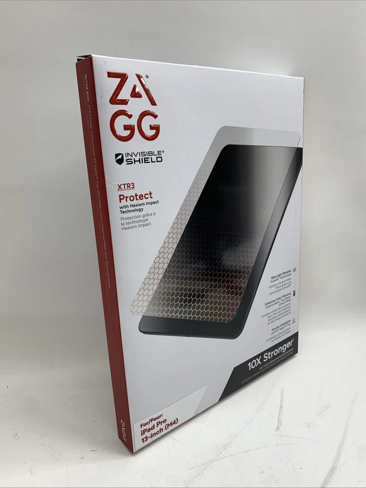 ZAGG Invisible Shield Screen Glass Protector XTR3 Apple iPad Pro 13" (M4) Clear - Image 3 of 4