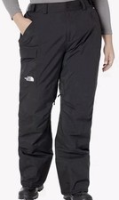  169 NWT THE NORTH FACE Freedom Insulated Pant TNF Black Women's Size 2X Regular