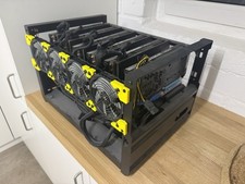 Crypto Mining Rig mit 6x EVGA GTX3070  (non-LHR) voll Funktionstätig