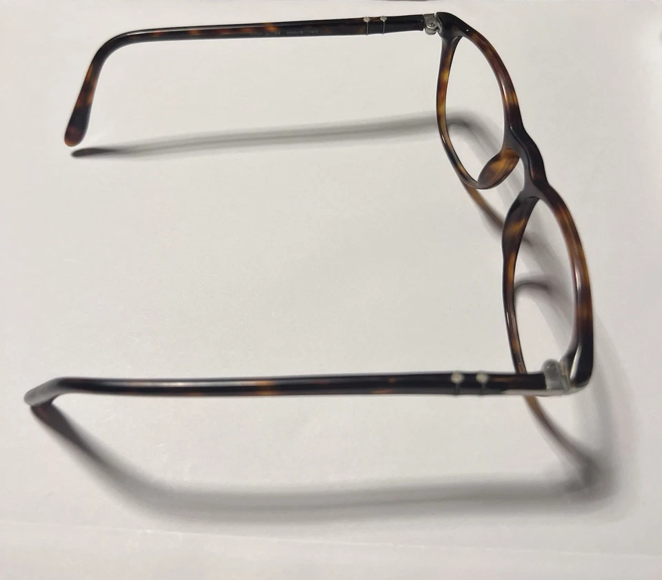 Persol Brille Herren Damen oval braun Mod. 3007 V 24 - Bild 3 von 3