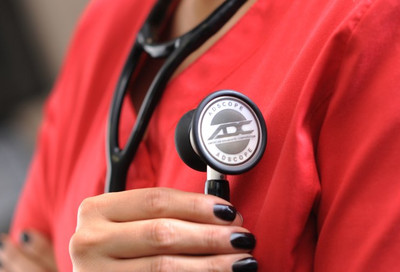 ADC ADSCOPE Lifetime Clinical Doctor Nurse Stethoscope 603 BK Black Adult 30 NWT
