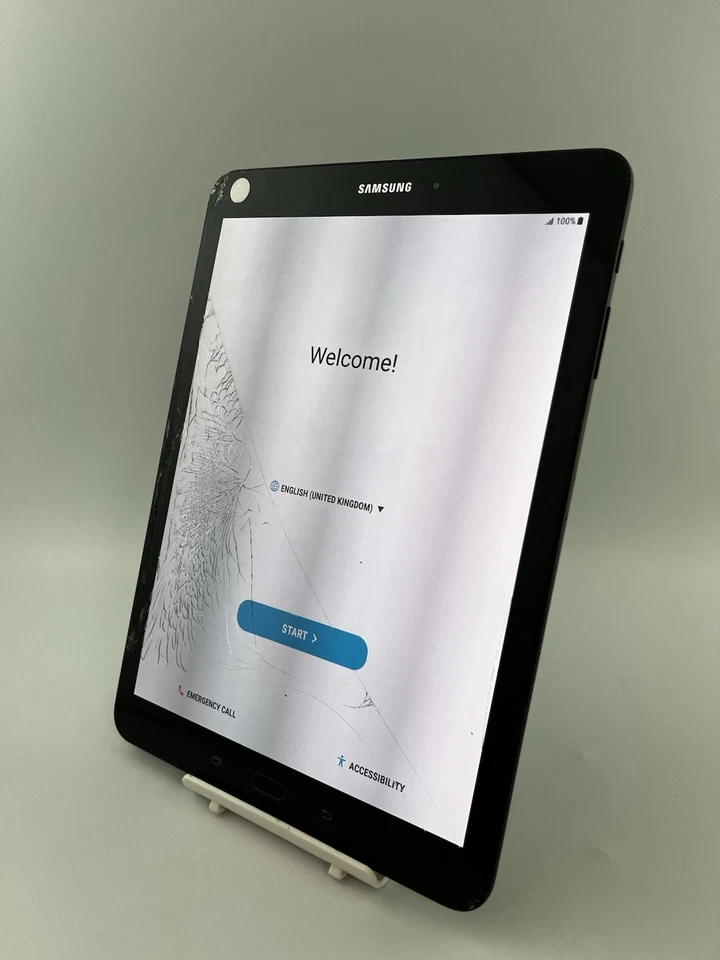 Samsung Galaxy Tab S3 Black Unlocked 32GB 9.7β 13MP Android Tablet Cracked #i02 - Image 4 of 4
