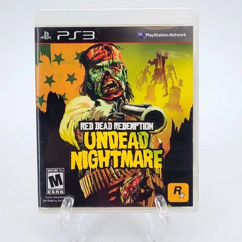 Red Dead Redemption: Undead Nightmare CIB with MAP PS3