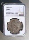 1894 O Morgan Silver Dollar NGC XF-40