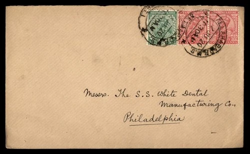 Mayfairstamps India 1920 Allahabad to Phila PA Cover aax_03291