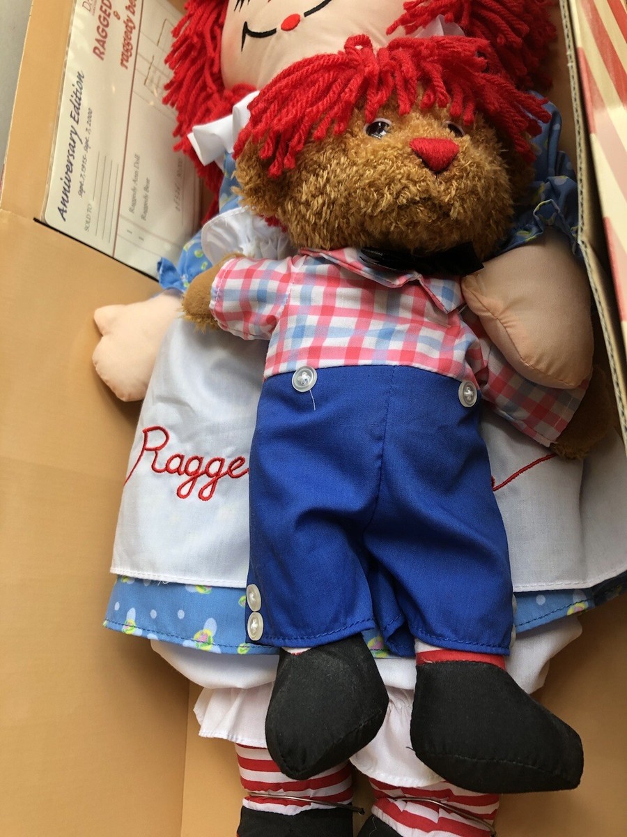 ぬいぐるみ RAGGEDY ANN Raggedy Ann Stuffed Doll Applause With Tags 12