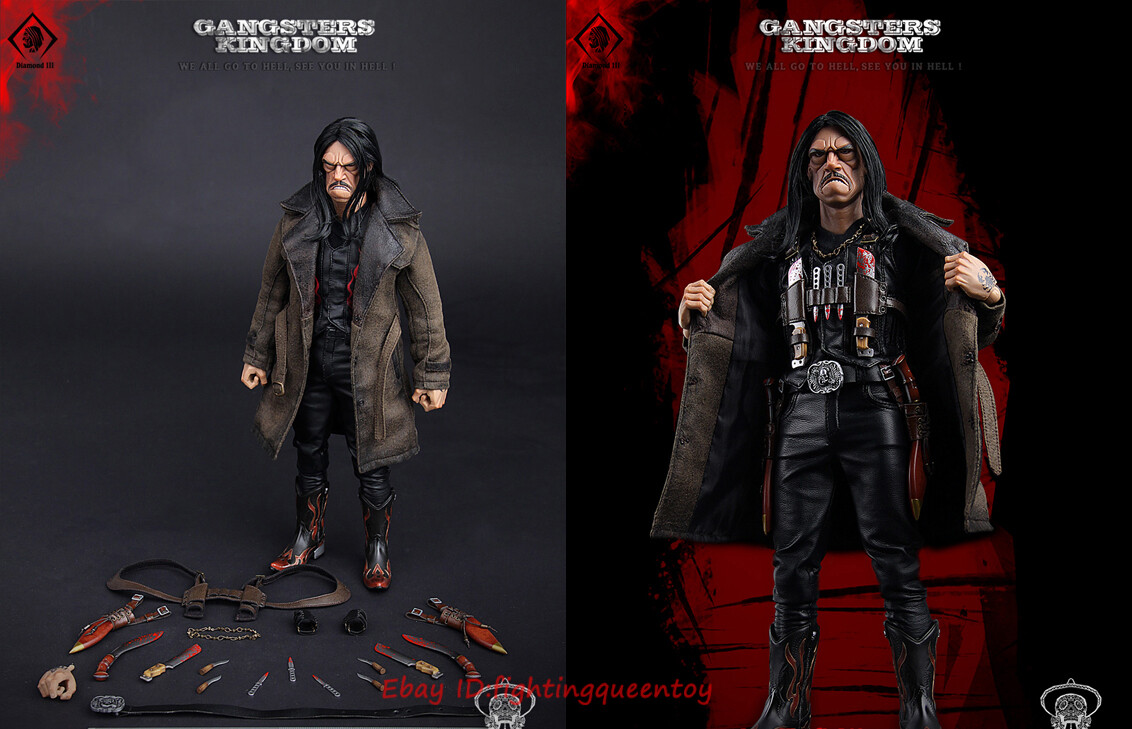DAMTOYS Diamond 3 Gangsters Kingdom GK006 Juarez 1/6 Figure Model