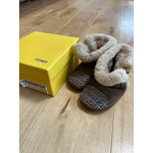 Zucca Boots Brown Size Us 5 - 5.5m /12.5 Cm Preowned Authentic
