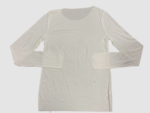 $209 Wolford Women's White Long Sleeve Scoop Neck Pullover Blouse Top Size XS - 第 1/3 張圖片