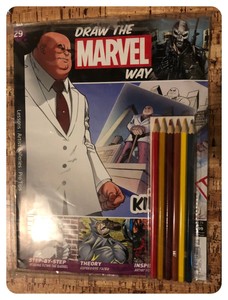 Magazine draw the marvel way (fortnightly) (9772055535011)