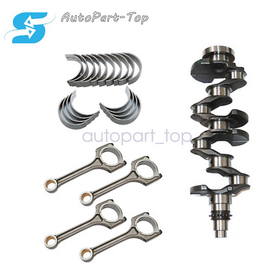 Crankshaft Bearing Con Rods Set For 2014-2016 Hyundai Elantra Kia Forte 1.8L