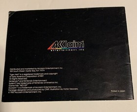 Tiger Heli de Taito. Manual de instrucciones NES Nintendo 1987 🆓 📦