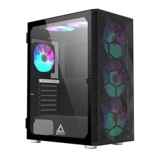 Custom PRC Gaming Desktop PC Intel QC i7 16GB SSD HD RX 580 8GB WiFi BT W10H