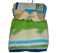 Manta de safari Living Little Baby de felpa Silly Friends polar león niños nueva con etiquetas difícil de encontrar