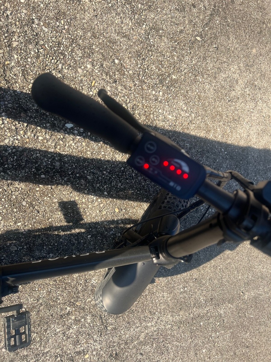 Fat Bike pieghevole elettrica Revoe Dirt VTC ruote 20