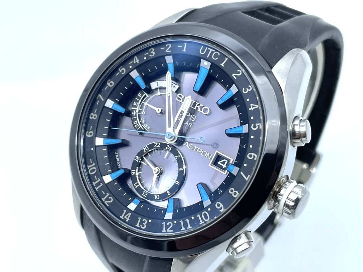 SEIKO ASTRON GPS Radio Wave Solar Men's Watch Stainless SEIKO ASTRON GPS Radio Wave Solar Men's Watch Stainless