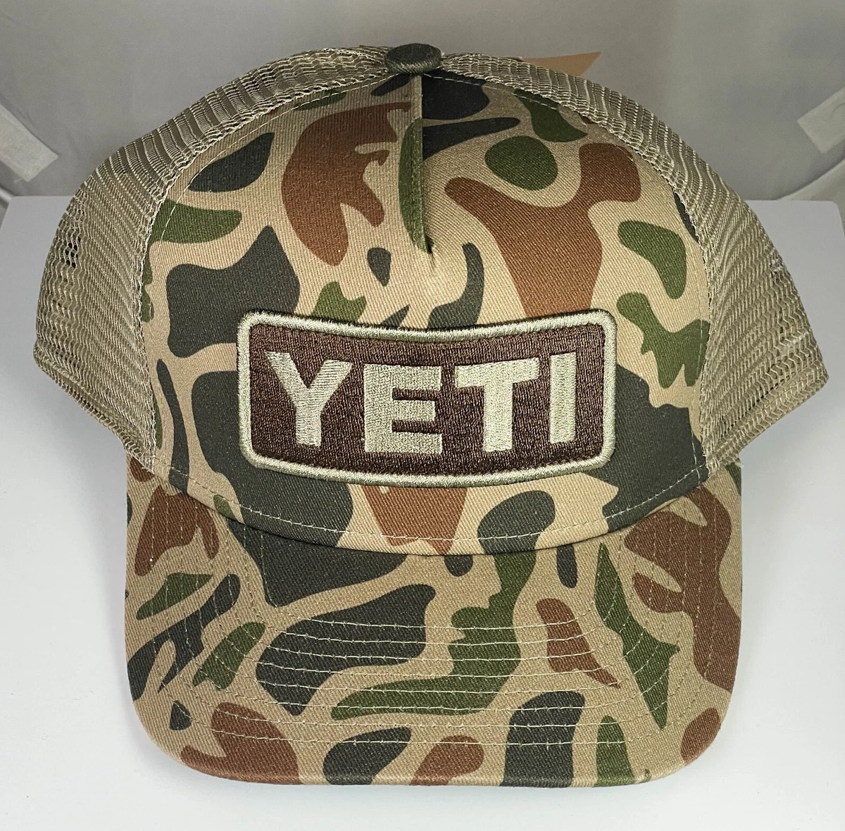 Yeti camo sales trucker hat