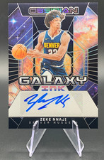 2023-24 Zeke Nnaji /149 Obsidian Galaxy Ink Auto #GI-NAJ | Denver Nuggets