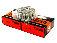 NEW LOT OF 2 TIMKEN 3490 TAPERED ROLLER BEARINGS