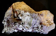 Quarz, Baryt xx, Hämatit (Eisenkies): Bitterst, Bollschweil, Schwarzwald