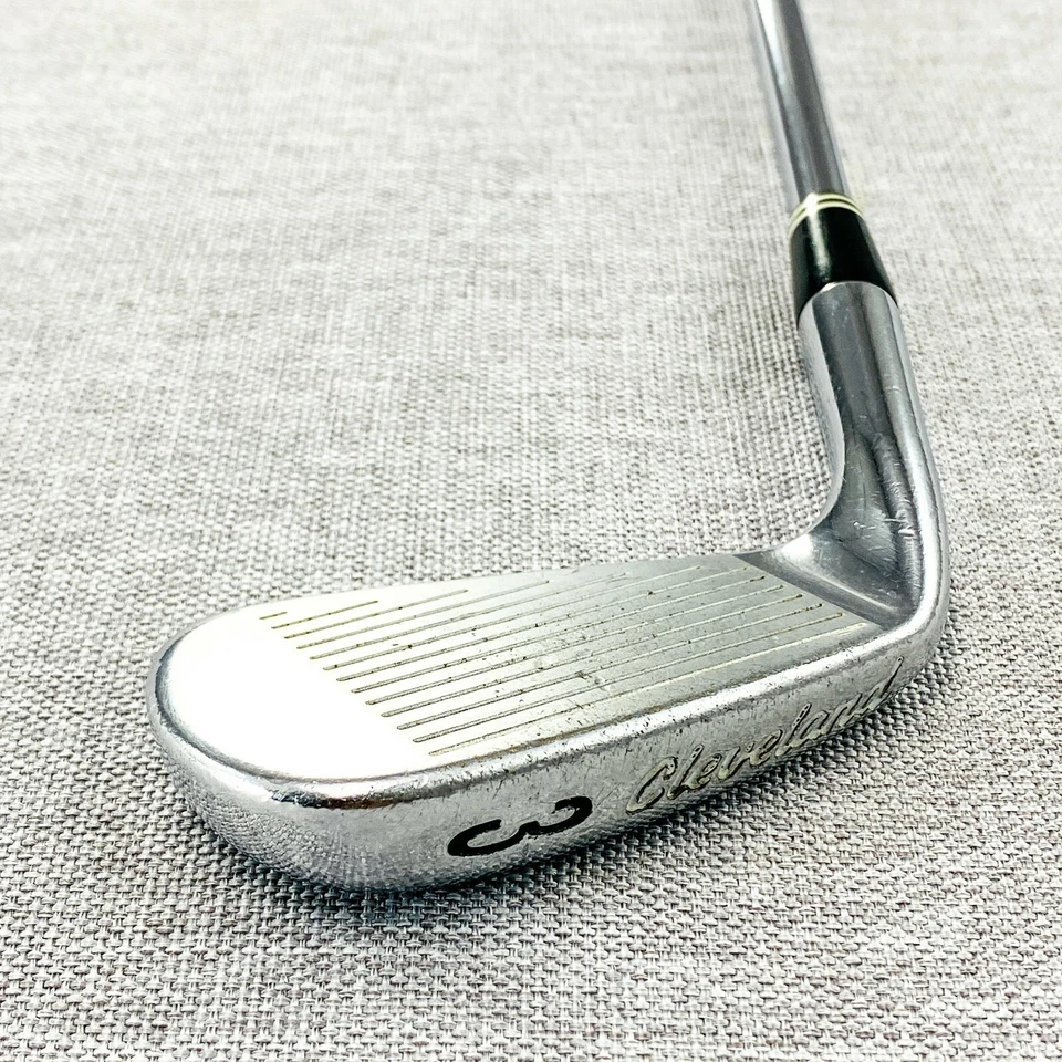 Cleveland TA3 3-iron. Stiff Steel - Good Condition # 10985 - Image 4 of 4