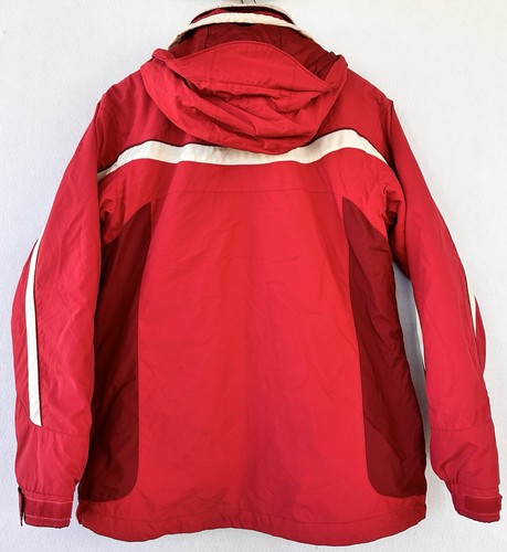 Columbia 3-in-1 Interchange Jacket Red Hooded Women’s M - Picture 2 of 5