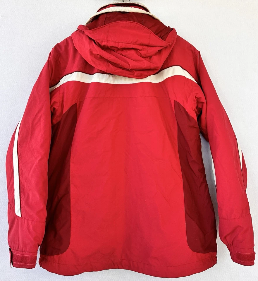 Columbia 3-in-1 Interchange Jacket Red Hooded Women’s M - Image 2 of 4