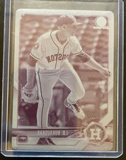2018 JB Bukauskas Bowman Draft Chrome Printing Plate Magenta  1/1 #BDC-189