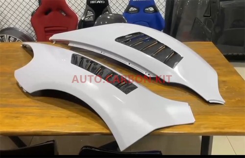 Partial Carbon Fiber Fenders Carbon Fiber Rear VS Wing For McLaren MP4-12C 650S - Foto 2 di 9