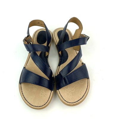 born navy blue sandals
