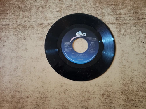 1980s MINT-EXC Michael Jackson   The Way You Make Me Feel 07645 45