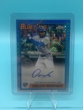 2025 TOPPS SERIES 1 Orelvis Martinez  1990 MOJO REFRACTOR RC AUTO /299 BLUE JAYS
