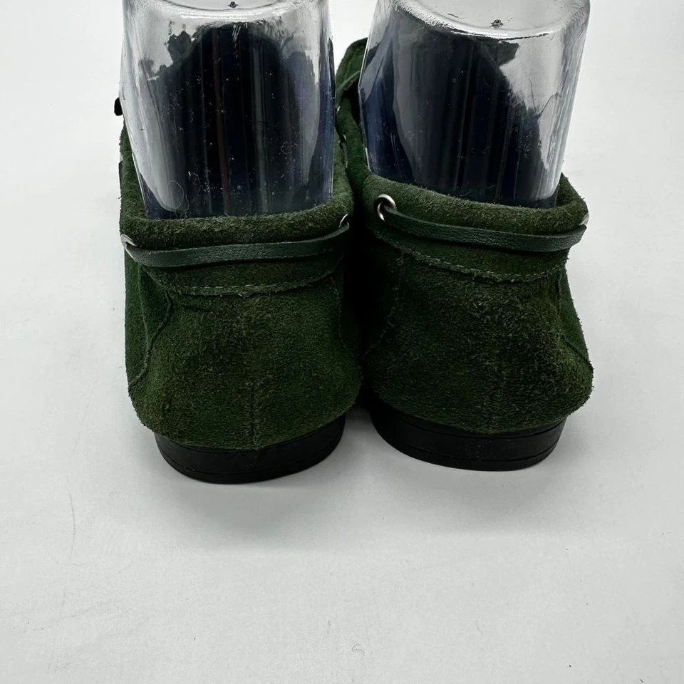 Mocasín Sam & Libby Mujer 8M Gamuza Verde Conducción Artístico Retro Moda Años 90 Foto 4 de 4