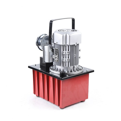 Pompa Idraulica Elettrica Pompa Olio Monoazione 10152 PSI 7L Valvola Manuale 110V US - Foto 12 di 14