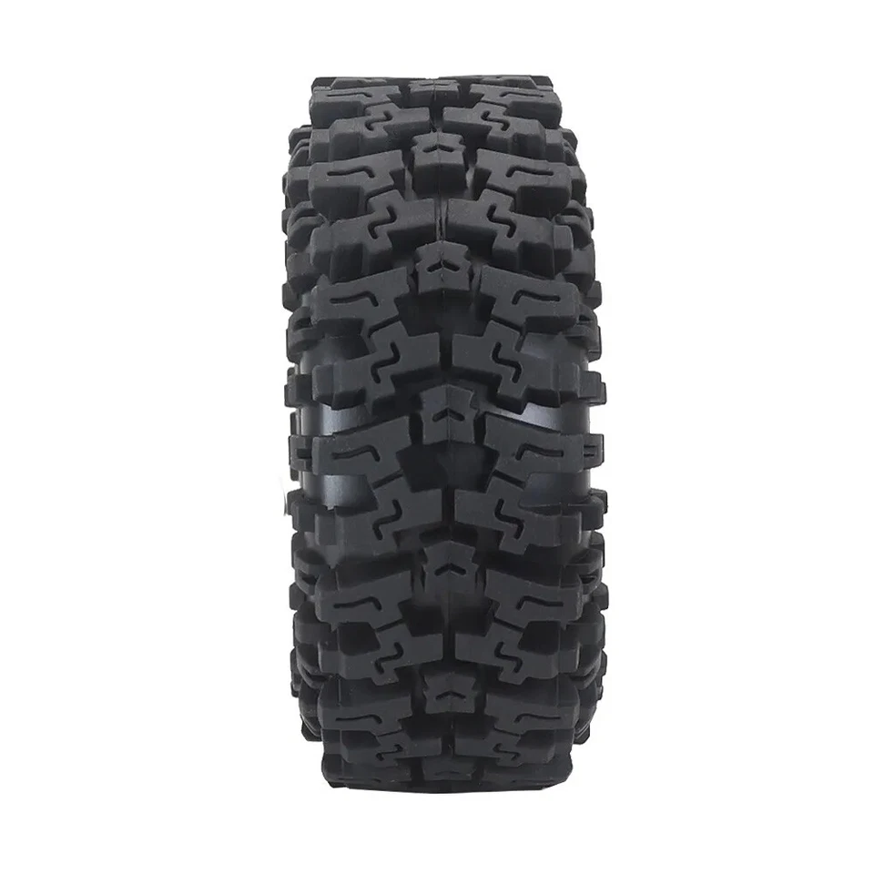 1.9" 120mm Rubber Tire For 1/10 RC Crawler Car Axial Scx10 Trx4 Redcat Rc4wd D90 - Image 4 of 4