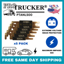 5-Pk Pro Trucker 500 AMP ANL Fuse Automotive Electronic Protection Set PTANL500