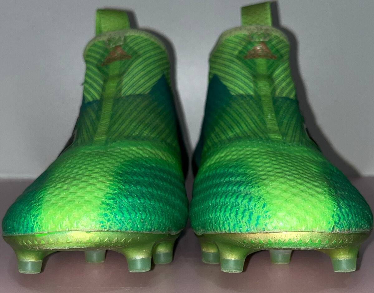 ADIDAS ACE 17+ Purecontrol FG Green Mens Soccer Cleats ADIDAS ACE 17+ Purecontrol FG Green Mens Soccer Cleats