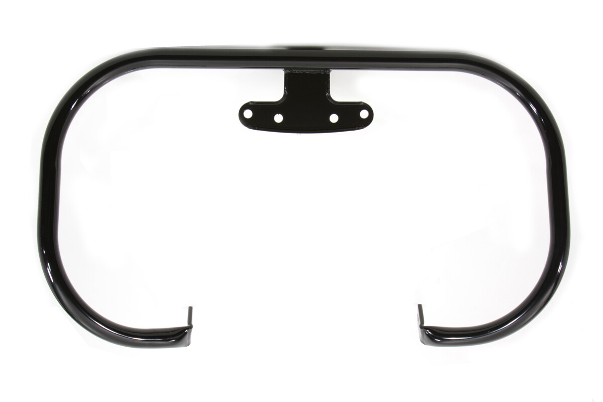 Black Front Engine Guard Compatible with Harley Davidson Models