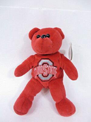 Ohio State 2007 National Championship Beanie Bear Tostitos Fiesta Bowl BCS