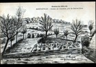 MONTAUVILLE / BOIS-LE-PRETRE (54) CIMETIERE MILITAIRE illustré LANGUET en 1915