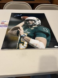 Southeastern Louisiana Lions Cole Kelley Signed Autographed 16x20 Photo JSA COA