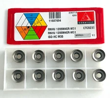 CERATIZIT WNT RNHU1205M4ER-M31 CTC5235 for End Mill A252..und G252.. 10 pcs. NEW